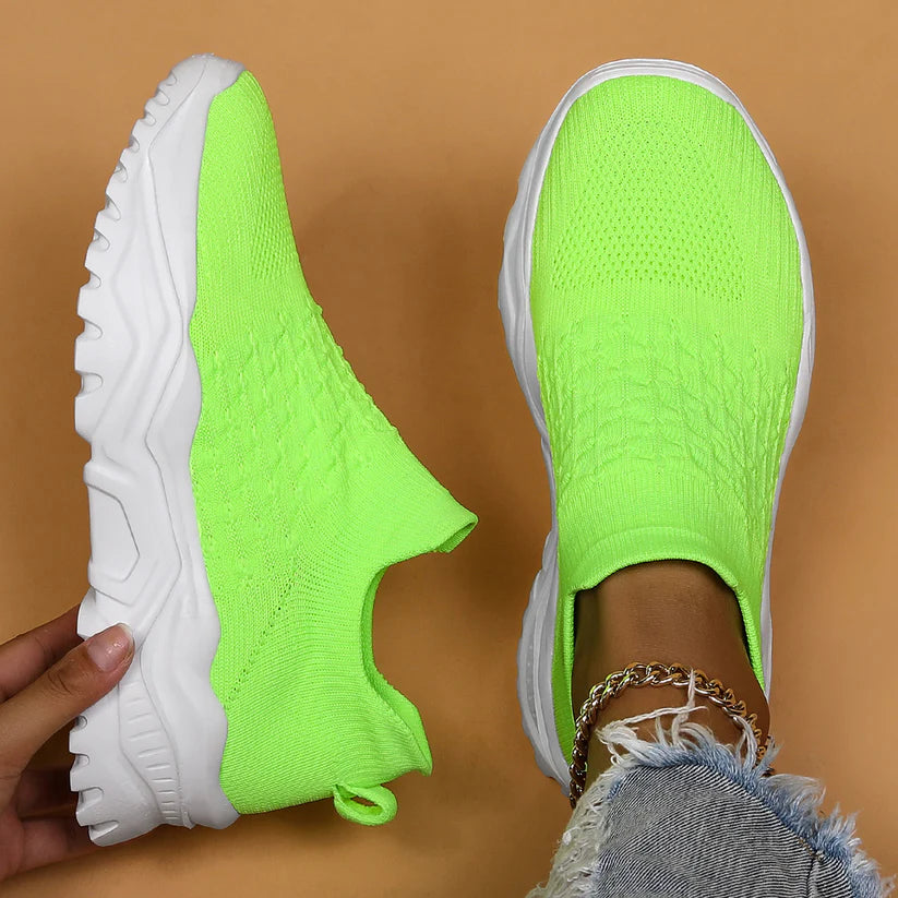 Shift Cloud Slip Ons 1.0 - Lime Groen
