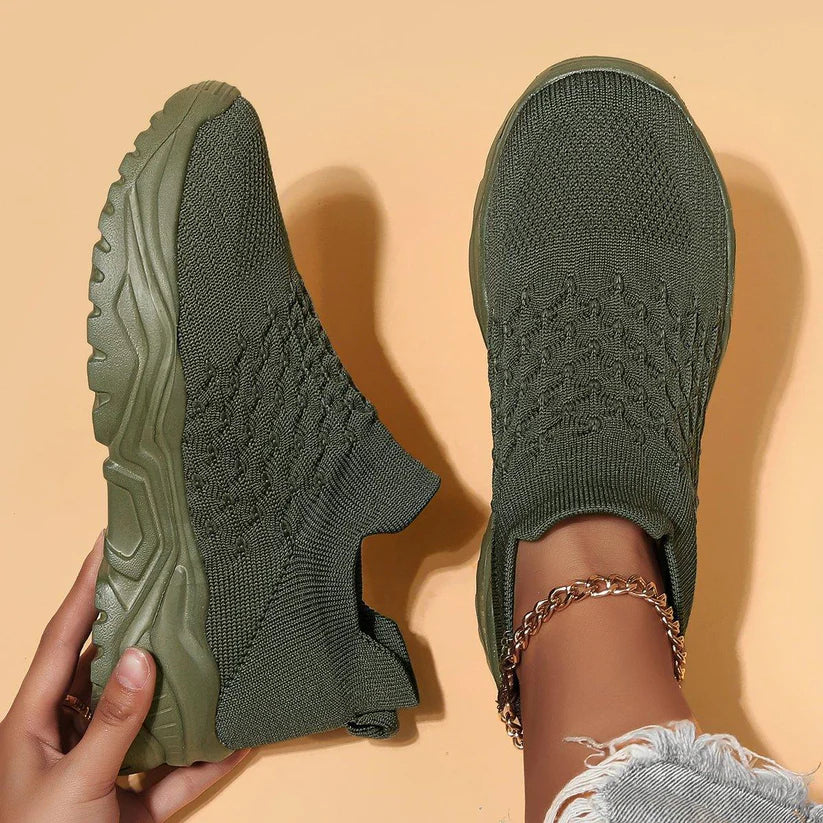 Shift Cloud Slip Ons 1.0 - Olijf Groen